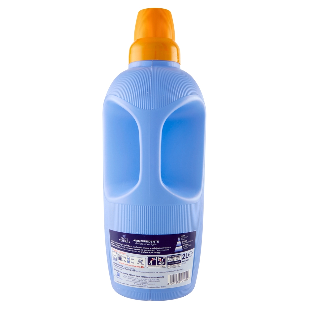 Felce Azzurra Ammorbidente Ambra e Vaniglia 2 L